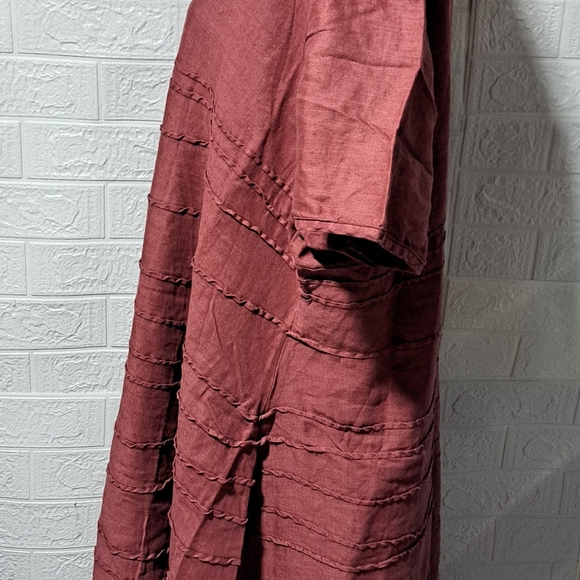 Cynthia Ashby Vintage Linen dress - Picture 2 of 6